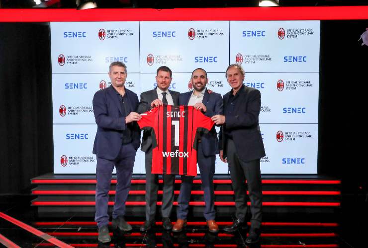 Senec sponsorship Milan