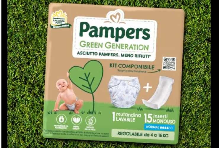 Pampers pannolini green 
