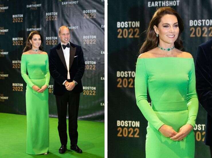 Kate Middleton abito noleggio earthshot Prize