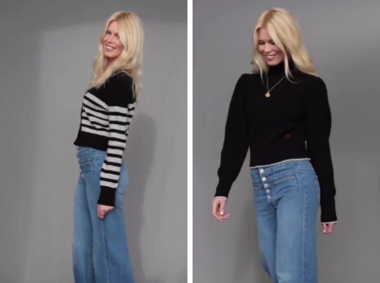 Claudia Schiffer jeans