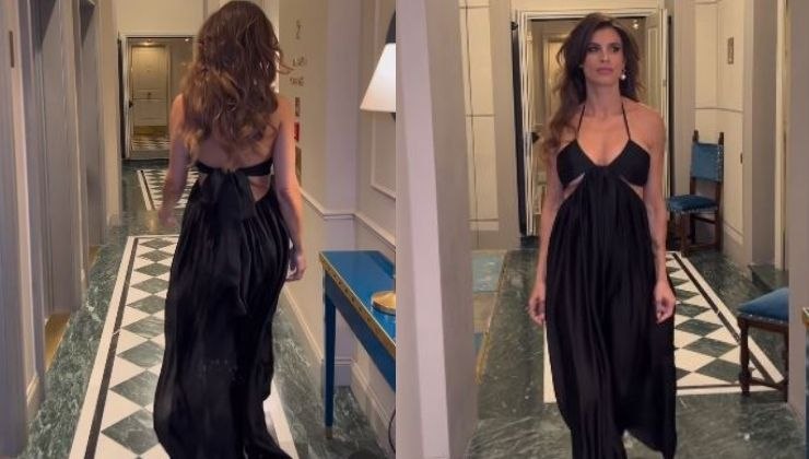 vestito di elisabetta canalis adatto per l'estate