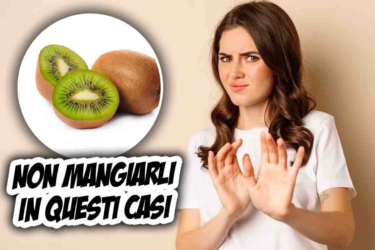 quando non mangiare i kiwi