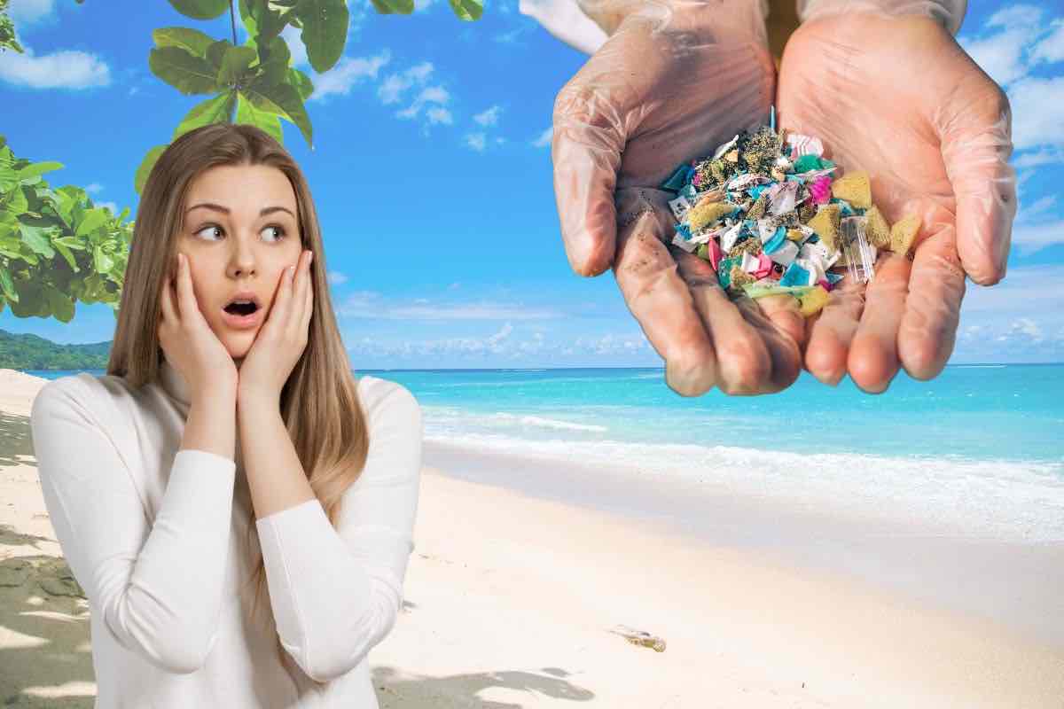 le microplastiche invadono le spiagge