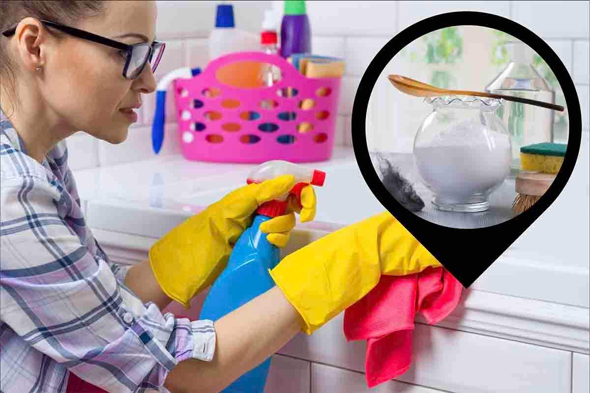 pulizie casa rischi bicarbonato