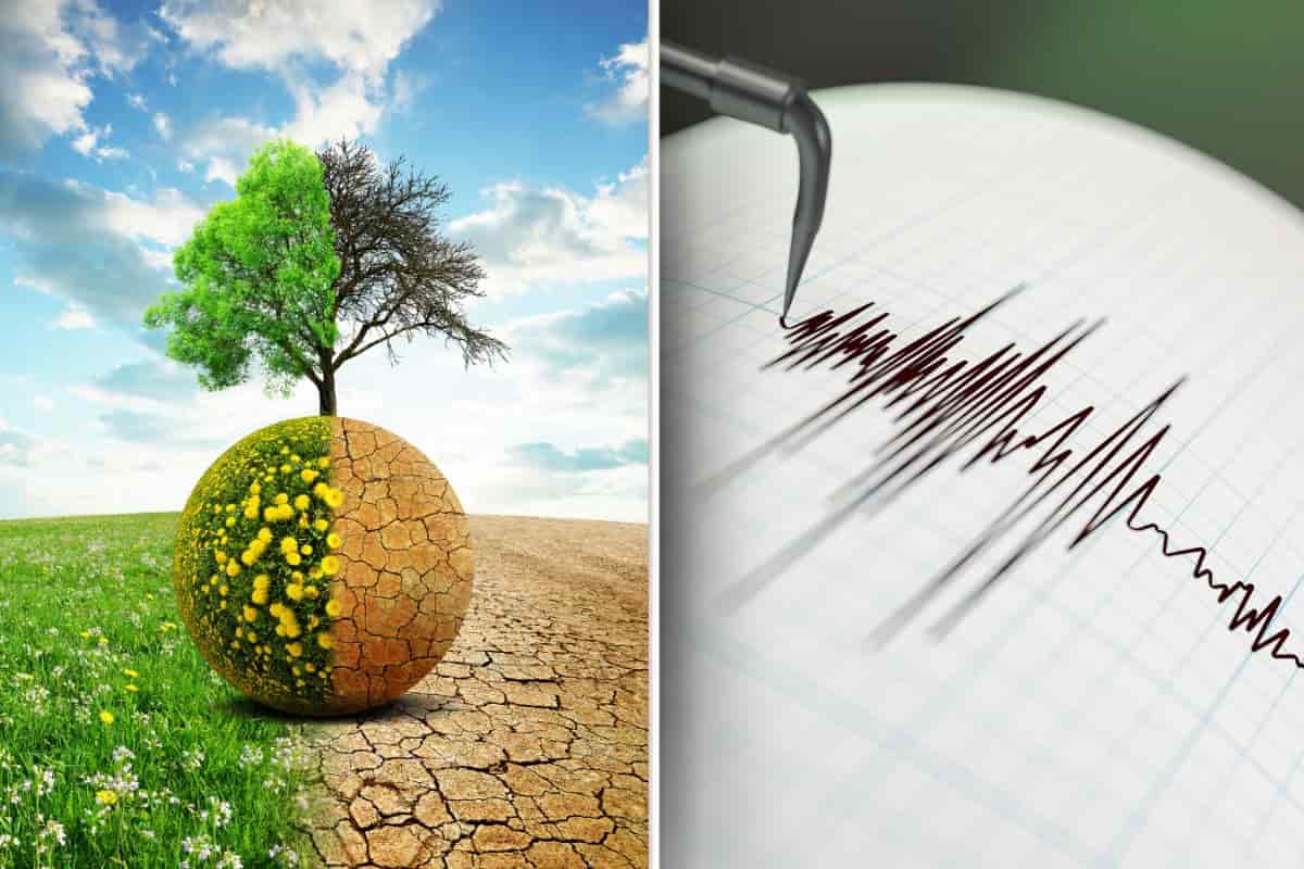 Correlazione tra cambiamento climatico e terremoti