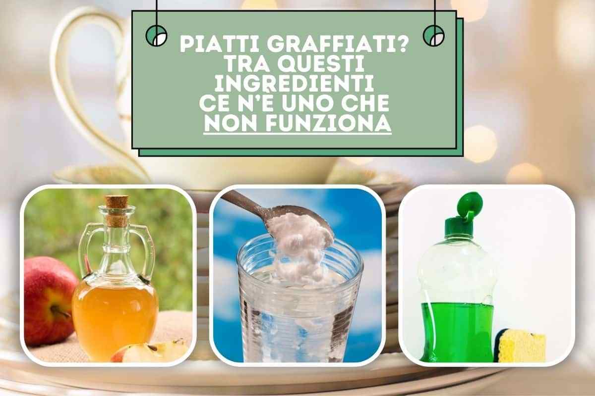 Come riparare piatti graffiati