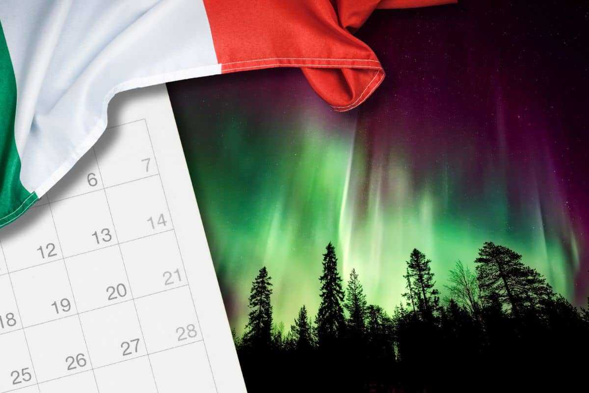 dove si potrà vedere l'aurora boreale