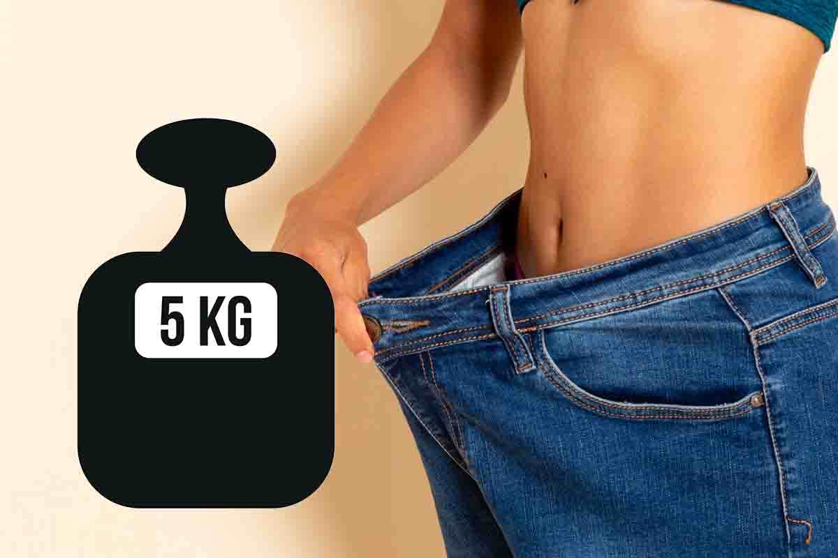 Come perdere 5 kg in un mese