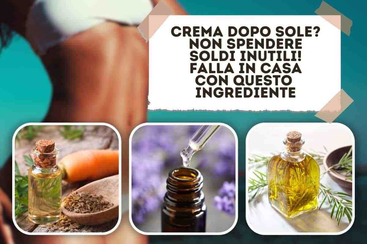 come realizzare una crema doposole