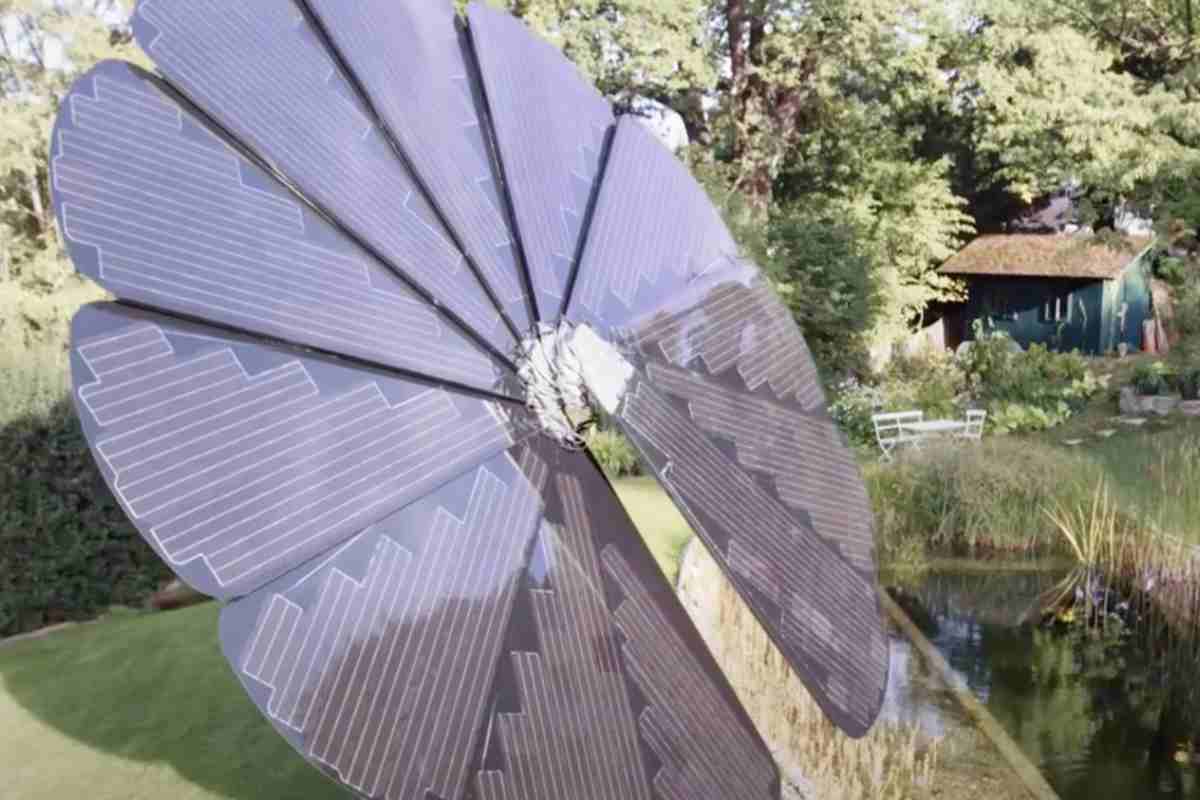 Il fiore fotovoltaico