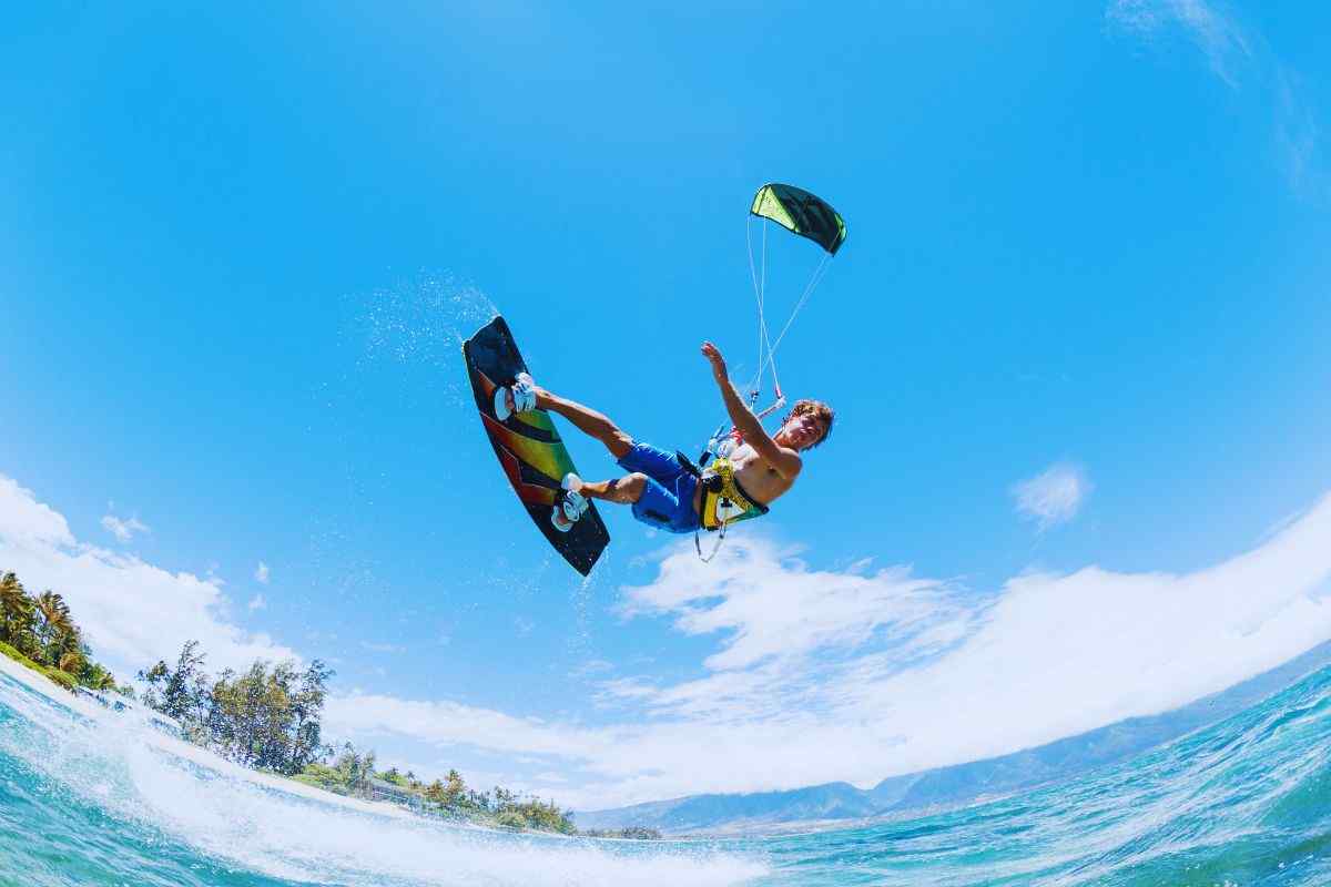 Cosa accade Kitesurf