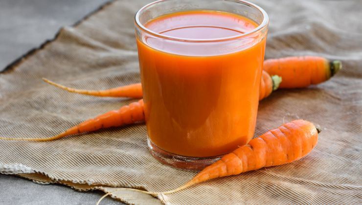 come preparare tinta con succo di carota