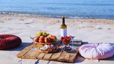 Cibo in spiaggia vietato