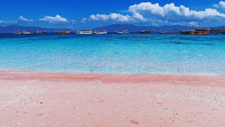 Spiagge rosa dove trovarle