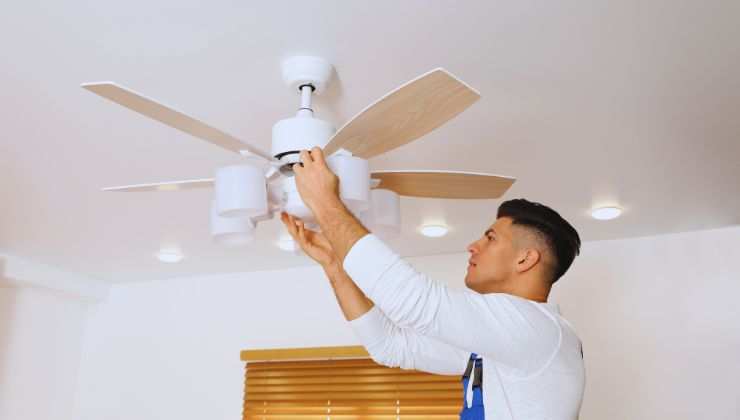 Ventilatore al soffitto come funziona?